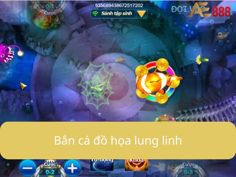 Hòa mình vào thế giới đại dương với bắn cá AE888 Hòa mình vào thế giới đại dương với bắn cá AE888