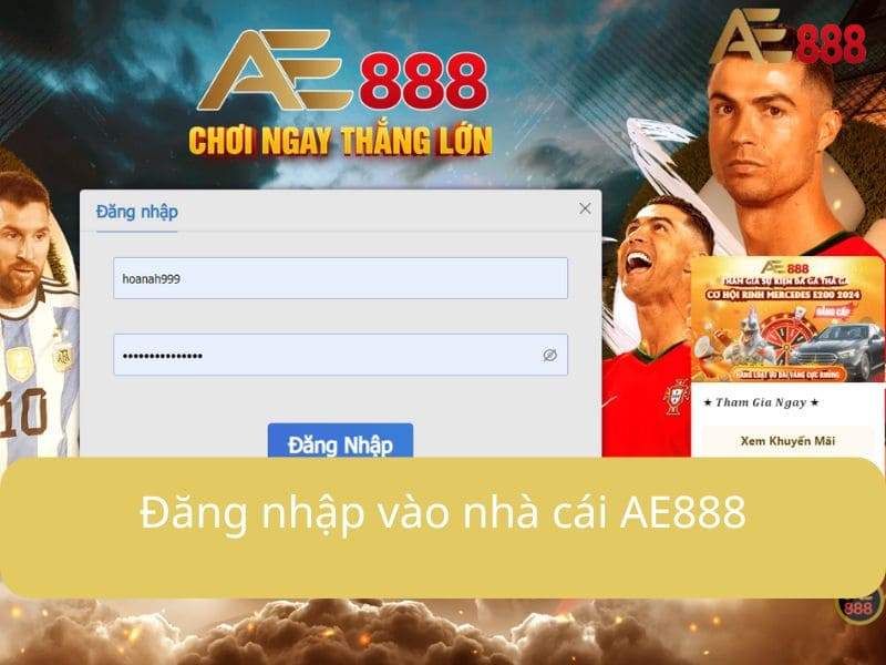 Đăng nhập vào nhà cái AE888 Đăng nhập vào nhà cái AE888